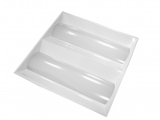 Panneaux LED Bowi Luminaire à grille LED 595 x 595 mm 40 W DW blanc