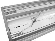 Luminaire LED 40W WW 1168x300x60mm argent
