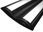 Luminaire LED 40W DW 1168x300x60mm noir