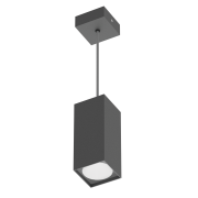 Lampe suspendue PXF LED cubique