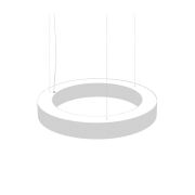 Luminaire suspendu Anneau LED géométrique