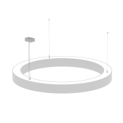 Luminaire suspendu Anneau LED géométrique