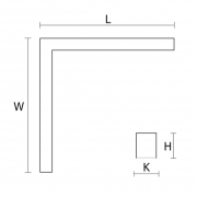 Obligatoire Sigma II G/K LED d'angle sans garniture