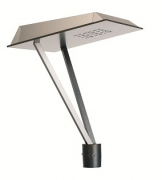 Lanterne de parc LED Mona mât aluminium 4m graphite
