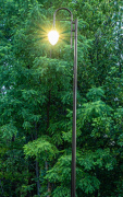  Electriquo Lanterne de parc LED Bella mât aluminium 6 m noir