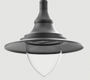 Lanterne de parc LED Bella mât aluminium 6 m noir
