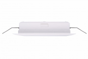 Luminaire de secours LED carré pour batterie centrale