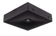  Intelight Luminaire de secours LED carré CNBOP noir
