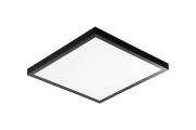 Luminaire Lena carré 600 LED noir mat
