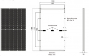 Module Solar Fabrik Mono S3 370 W demi-coupé (1 500 V) tout noir