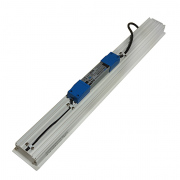 Lampe LED Edma en carton blanc/plâtre
