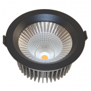 Obligatoire Bowi Spot encastrable LED Eldavo IP65 noir 30W