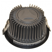 Obligatoire Spot encastrable LED Eldavo IP65 noir 30W