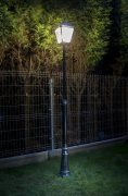 Lampadaire de jardin Retro 1 BD KW 2-3m