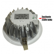Luminaire downlight LED 18W IP44