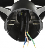 Luminaire de parc 60W gris foncé IP66