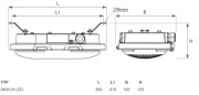Luminaire antidéflagrant 0403.24 LED