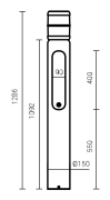 Lampe de parc Flare LED 2
