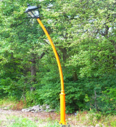 Poteau rond en acier 3-8 m