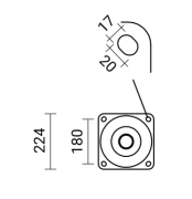 Kit d'éclairage Ring Mini 4 LED 12