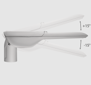 Éclairage public LED IP66 pour l'éclairage de zone de classe II