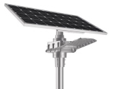  Electriquo Lampadaire solaire compact LED V1 avec capteur crépusculaire