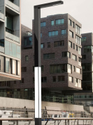  Electriquo Lampadaire solaire carré Basic V7b