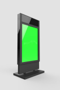  Electriquo Vitrine publicitaire solaire avec rétroéclairage LED V7g