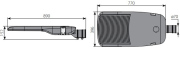 Lampadaire LED V1-4 IP66 IK09 Premium