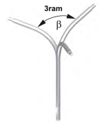  Elektriko Bras en aluminium pour colonnes V4, 3 bras