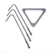  SLV Ancrage en béton pour lampes de jardin