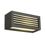 Applique murale SLV BOX-L E27 carré anthracite E27 max. 18W