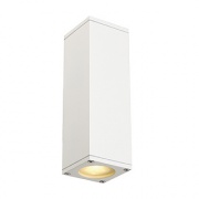 Applique murale SLV THEO up/down OUT carré blanc max. 2x35W