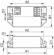Ballast HF-Matchbox Bleu