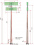 Colonne publicitaire H10.3/2 panneaux design spécial I zone de vent
