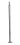 Poteau rond en acier coupé 6m