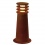 Lampe d'extérieur en fer rouillé 40