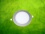 Panneau LED rond 6 W 230 V Argent fumé DW