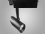 Projecteur LED Mezo Rail triphasé 15 W WW Noir