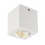 Triledo Square Cl nt, blanc mat, 6 W, 38 °C, 3 000 K, ressort inclus
