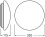 Obligatoire Surface-c LED 350 18 W/4 000 K IP44