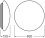 Obligatoire Surface-c LED 400 24 W/3 000 K IP44