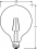 Globe LED vintage 1906 35 fils doré