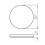 Luminaire LED avec détecteur de mouvement Varso Led 24w-nw-o-se