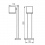 Luminaire de jardin avec source lumineuse remplaçable Gori 80