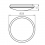 Plafonnier LED Table LED 18W-NW-O