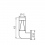 Luminaire architectural avec source lumineuse remplaçable Invo TR EL-53-O-GR