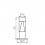 Luminaire architectural avec source lumineuse remplaçable Invo TR 47-O-GR
