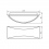 Luminaire de façade Biso LED EL 8W-W