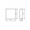 Luminaire de façade Garto Led El 8w-gr